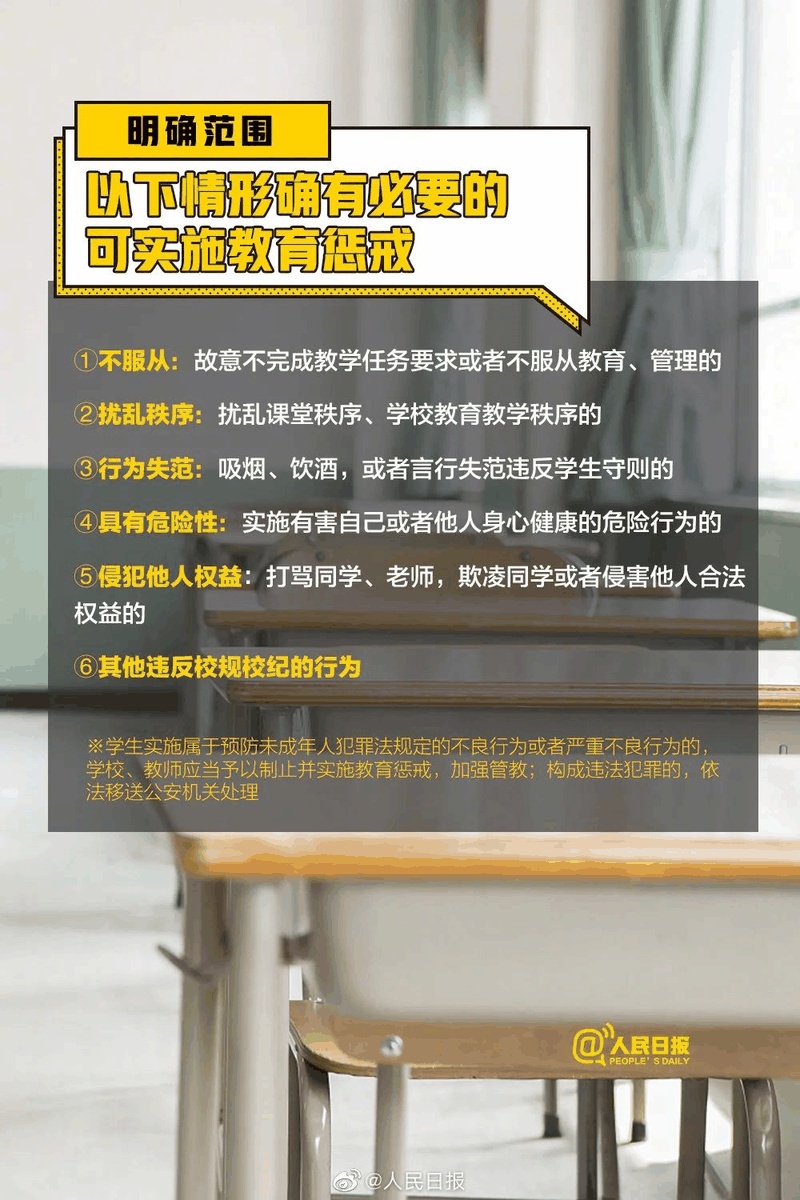 周知！《中小學(xué)教育懲戒規(guī)則（試行）》3月起實(shí)施，這些要點(diǎn)須了解！