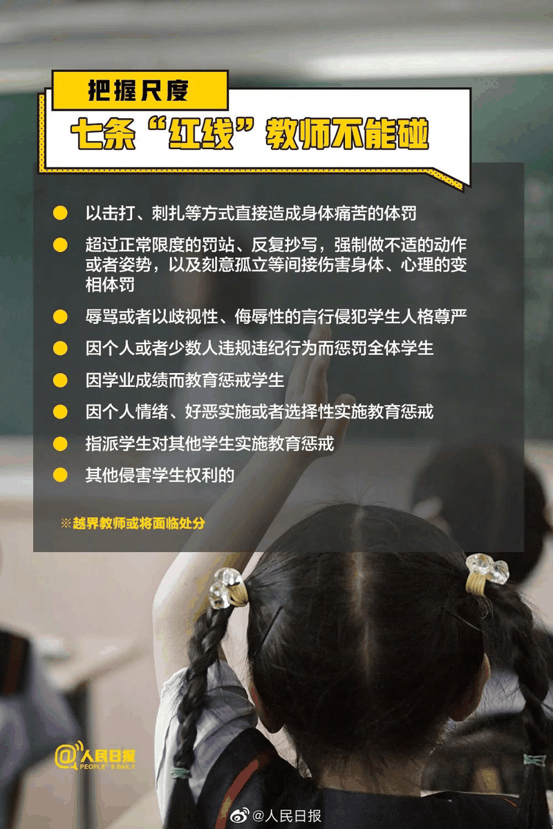 周知！《中小學(xué)教育懲戒規(guī)則（試行）》3月起實(shí)施，這些要點(diǎn)須了解！